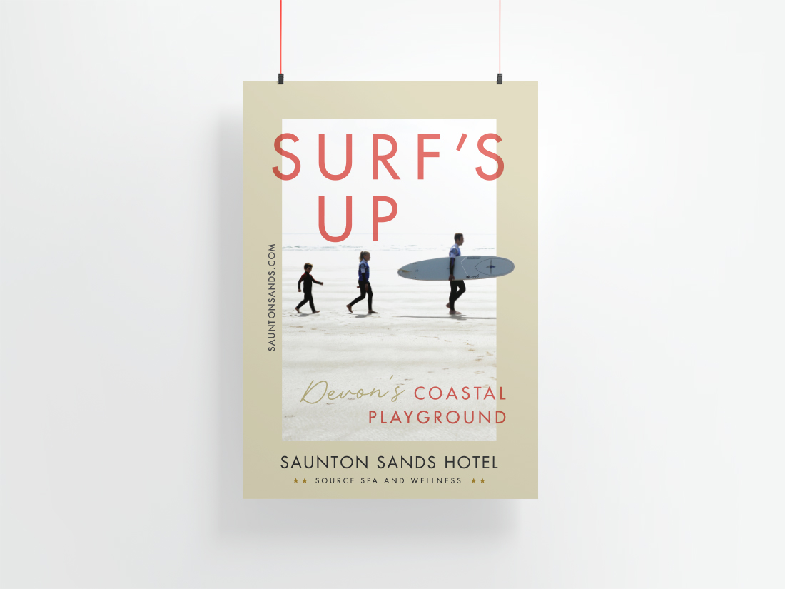 Saunton Sands Hotel poster